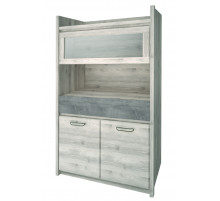 Шкаф Джаз 1V2D1S оникс