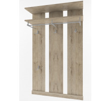 Настенная вешалка для одежды Оскар 90 с полками